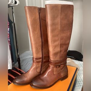 Arturo Chiang FIA riding boots in color whiskey size 7.5M